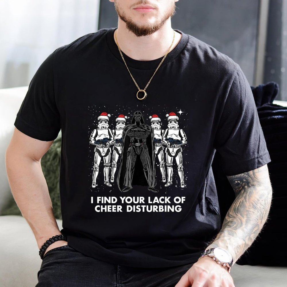 Star Wars Holiday Cheer Vader And Storm Troopers t Unisextee